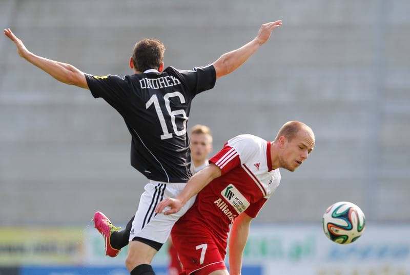 Football. Friendly Match. Gornik Zabrze - MFK Ruzomberok. 10.10.2014