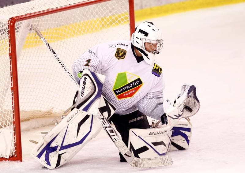 Ice Hockey. Polska Hokej Liga. Naprzod Janow - Polonia Bytom. 09.10.2014