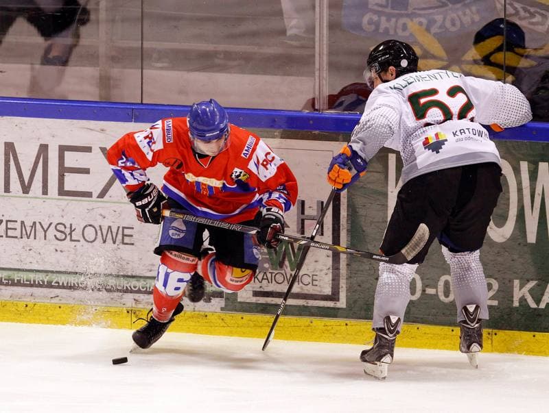 Ice Hockey. Polska Hokej Liga. Naprzod Janow - Polonia Bytom. 09.10.2014