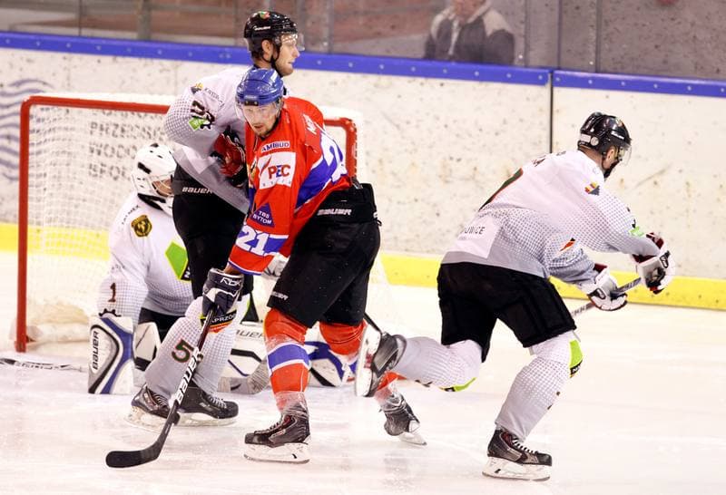 Ice Hockey. Polska Hokej Liga. Naprzod Janow - Polonia Bytom. 09.10.2014