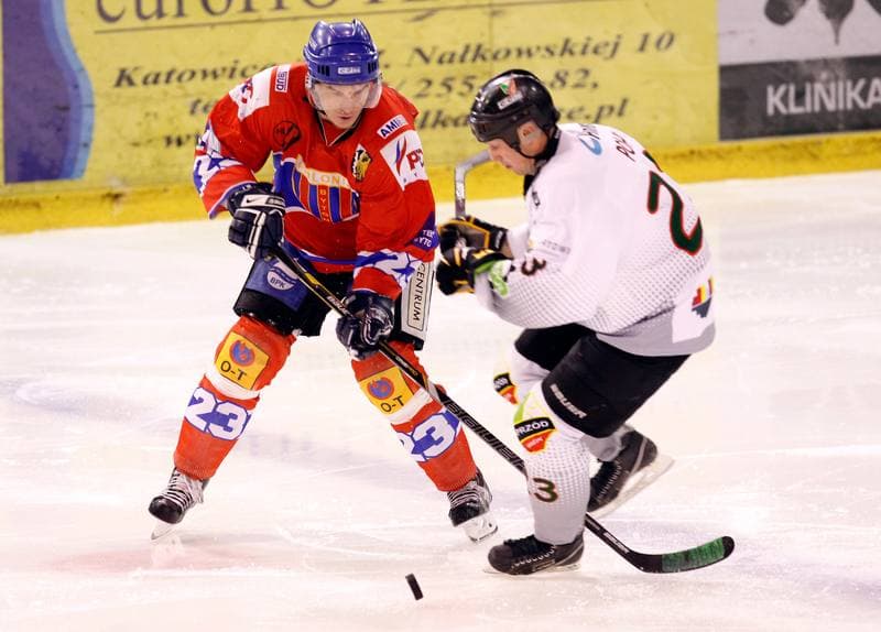 Ice Hockey. Polska Hokej Liga. Naprzod Janow - Polonia Bytom. 09.10.2014