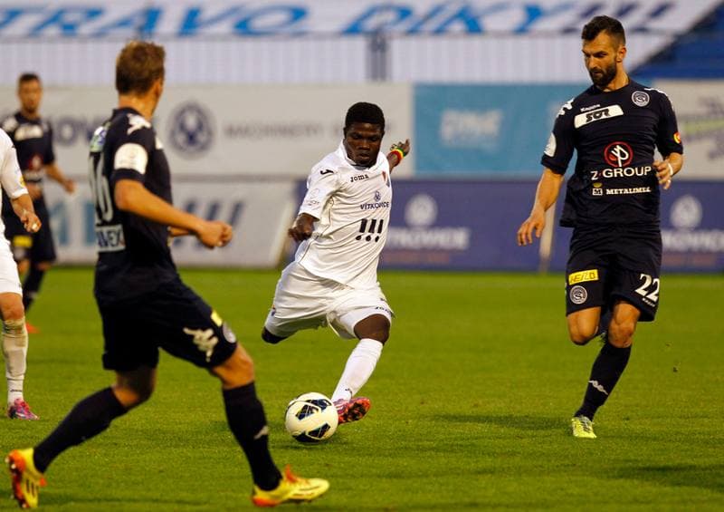 Football. FACR Cup. Banik Ostrava - 1. FC Slovacko. 08.10.2014