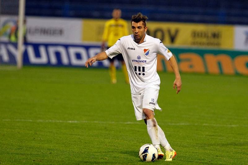 Football. FACR Cup. Banik Ostrava - 1. FC Slovacko. 08.10.2014