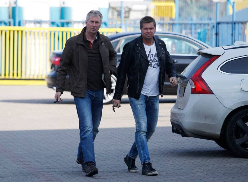 Football. Ruch Chorzow. Press Conference. 06.10.2014