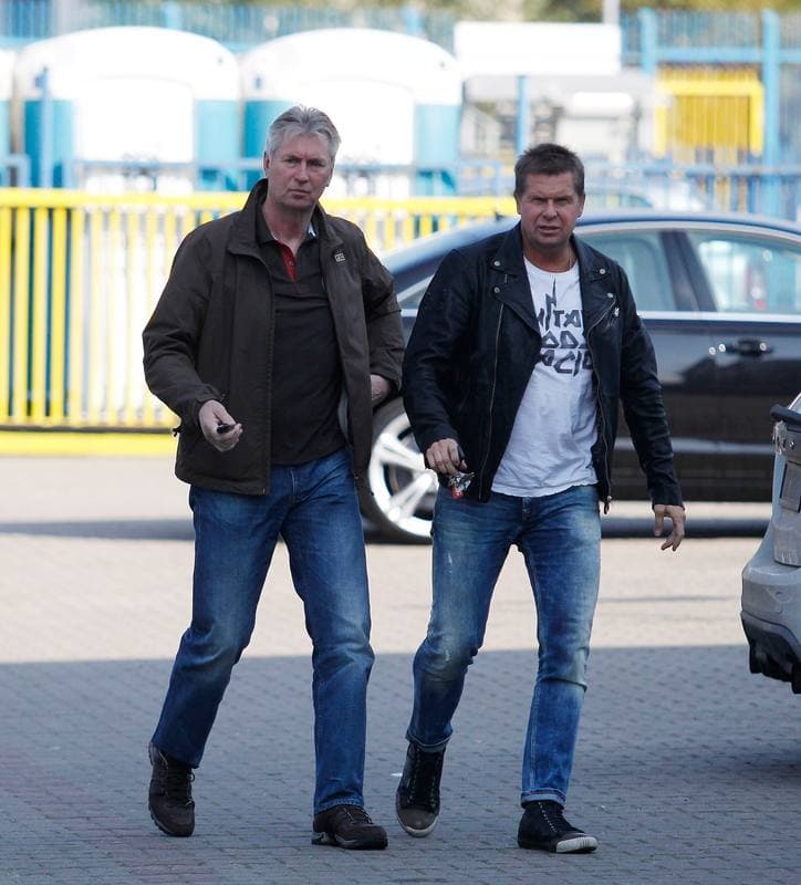 Football. Ruch Chorzow. Press Conference. 06.10.2014