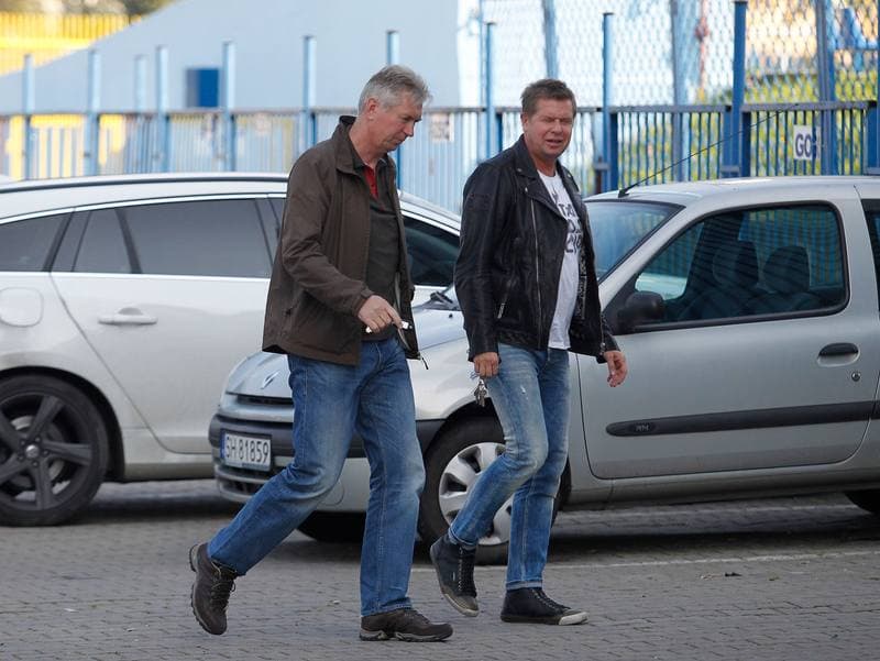 Football. Ruch Chorzow. Press Conference. 06.10.2014