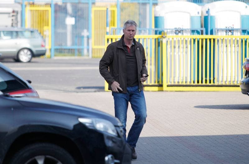 Football. Ruch Chorzow. Press Conference. 06.10.2014