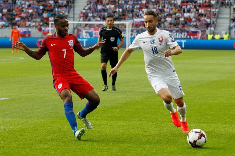 Football. World Cup Qualifiers. Slovakia - England. 04.09.2016