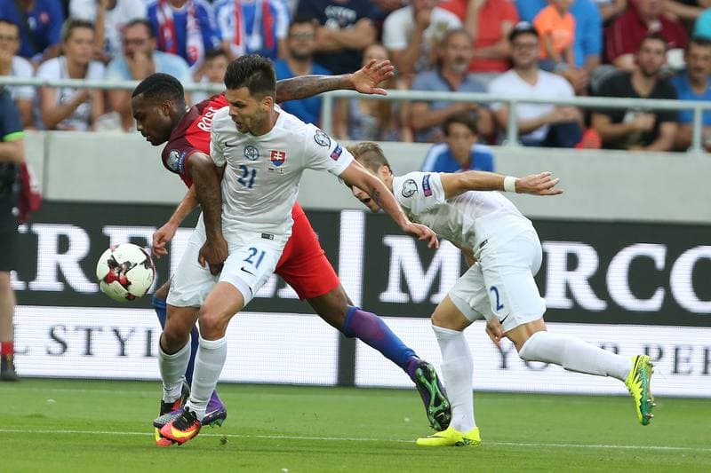 Football. World Cup Qualifiers. Slovakia - England. 04.09.2016