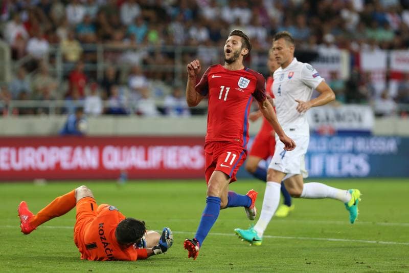 Football. World Cup Qualifiers. Slovakia - England. 04.09.2016