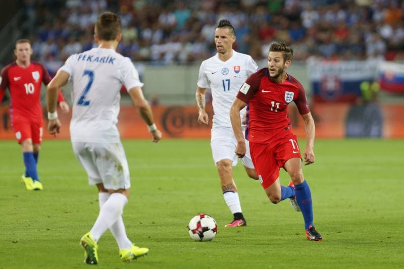 Football. World Cup Qualifiers. Slovakia - England. 04.09.2016
