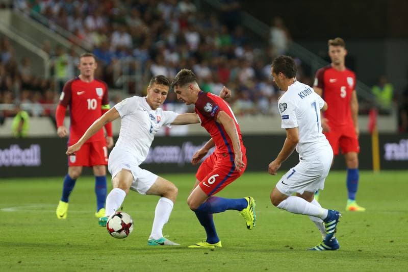 Football. World Cup Qualifiers. Slovakia - England. 04.09.2016