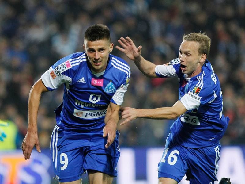 Football. T-Mobile Ekstraklasa. Ruch Chorzow - Gornik Zabrze. 04.10.2014