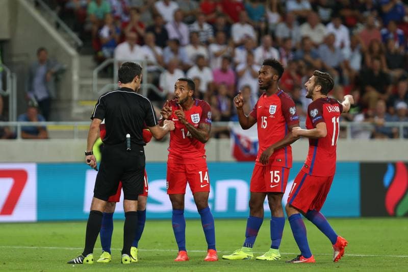 Football. World Cup Qualifiers. Slovakia - England. 04.09.2016