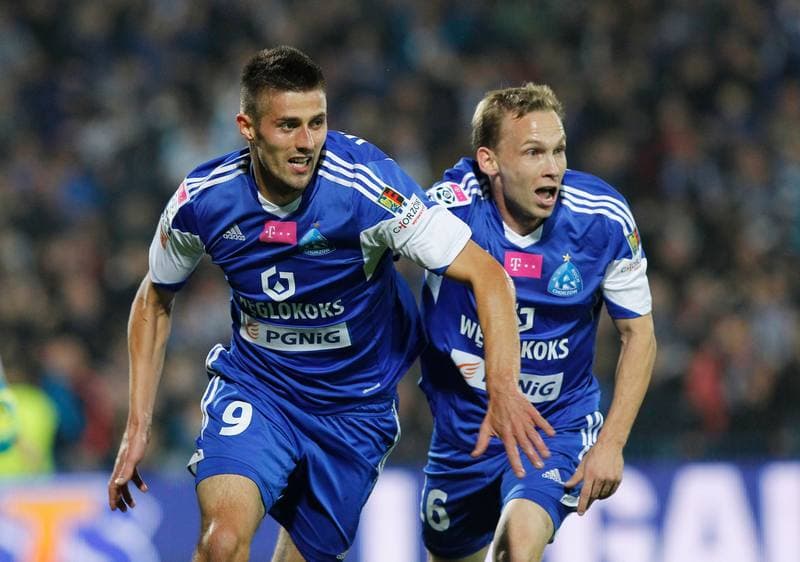 Football. T-Mobile Ekstraklasa. Ruch Chorzow - Gornik Zabrze. 04.10.2014