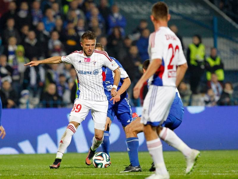 Football. T-Mobile Ekstraklasa. Ruch Chorzow - Gornik Zabrze. 04.10.2014