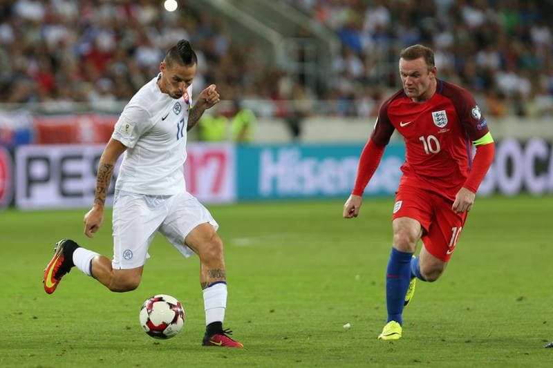 Football. World Cup Qualifiers. Slovakia - England. 04.09.2016