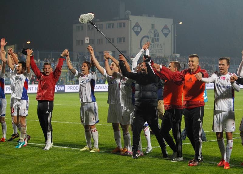 Football. T-Mobile Ekstraklasa. Ruch Chorzow - Gornik Zabrze. 04.10.2014