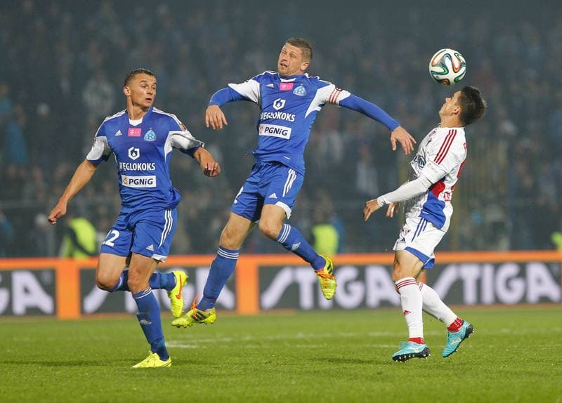 Football. T-Mobile Ekstraklasa. Ruch Chorzow - Gornik Zabrze. 04.10.2014