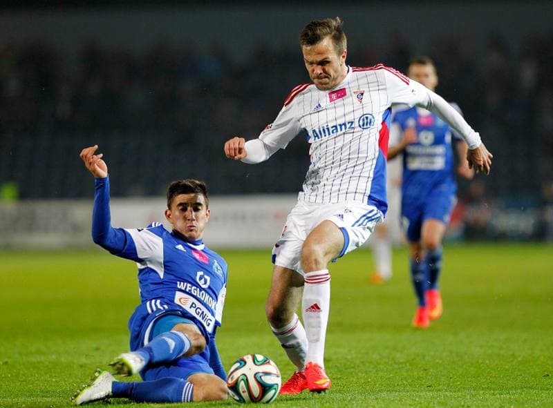 Football. T-Mobile Ekstraklasa. Ruch Chorzow - Gornik Zabrze. 04.10.2014
