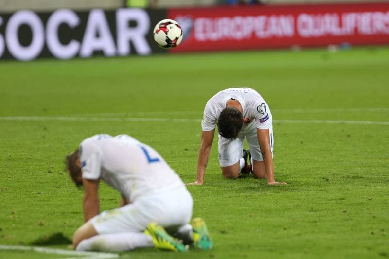 Football. World Cup Qualifiers. Slovakia - England. 04.09.2016