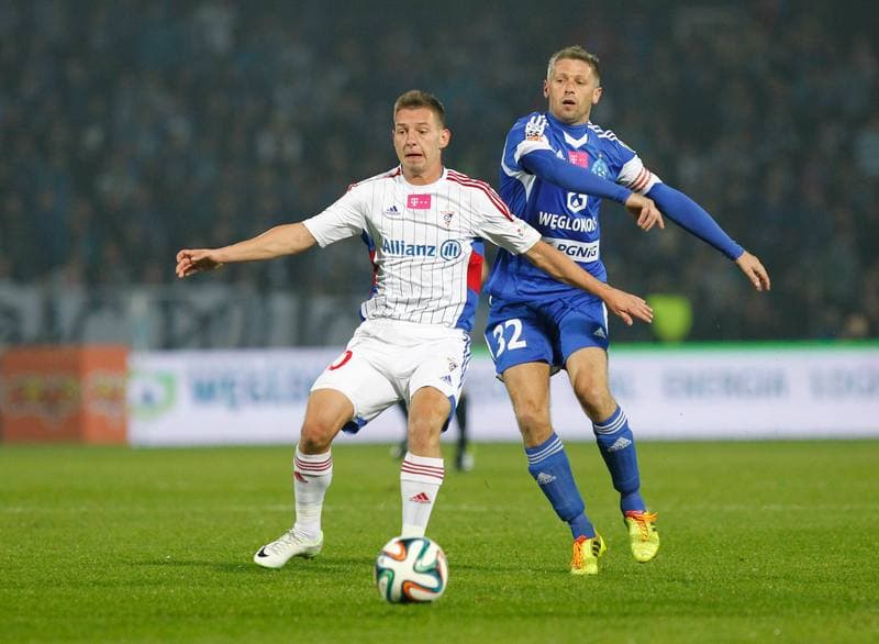 Football. T-Mobile Ekstraklasa. Ruch Chorzow - Gornik Zabrze. 04.10.2014