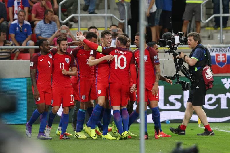 Football. World Cup Qualifiers. Slovakia - England. 04.09.2016