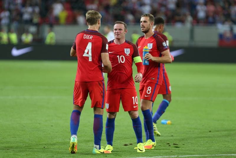 Football. World Cup Qualifiers. Slovakia - England. 04.09.2016