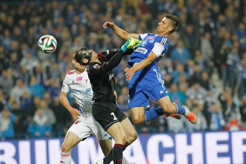 Football. T-Mobile Ekstraklasa. Ruch Chorzow - Gornik Zabrze. 04.10.2014