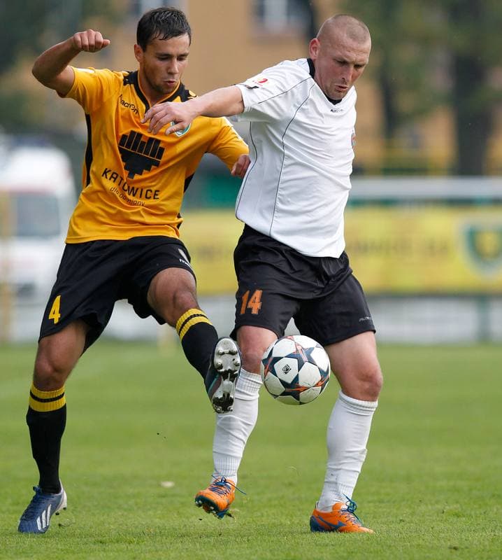 Football. Polish Cup. GKS Katowice - Chrobry Glogow. 13.08.2014
