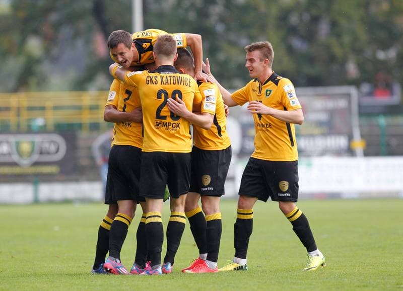 Football. Polish Cup. GKS Katowice - Chrobry Glogow. 13.08.2014