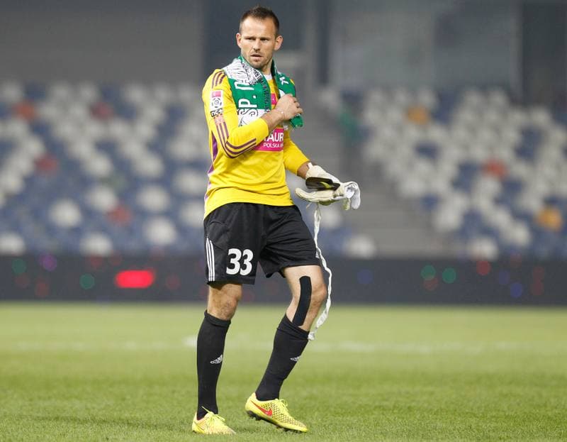 Football. T-Mobile Ekstraklasa. Podbeskidzie Bielsko Biala - Slask Wroclaw. 03.10.2014