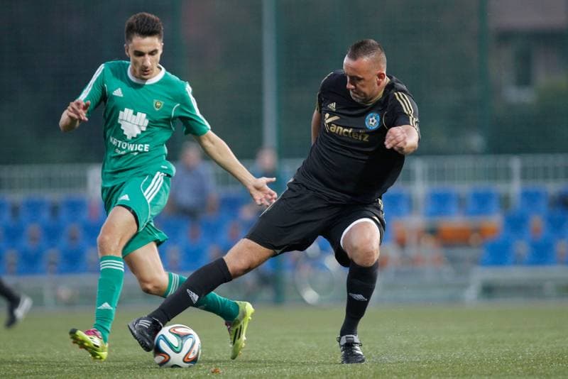 Football. Puchar Polski. GKS II Katowice - Reprezentacja Slaska Oldboyow. 07.09.2016