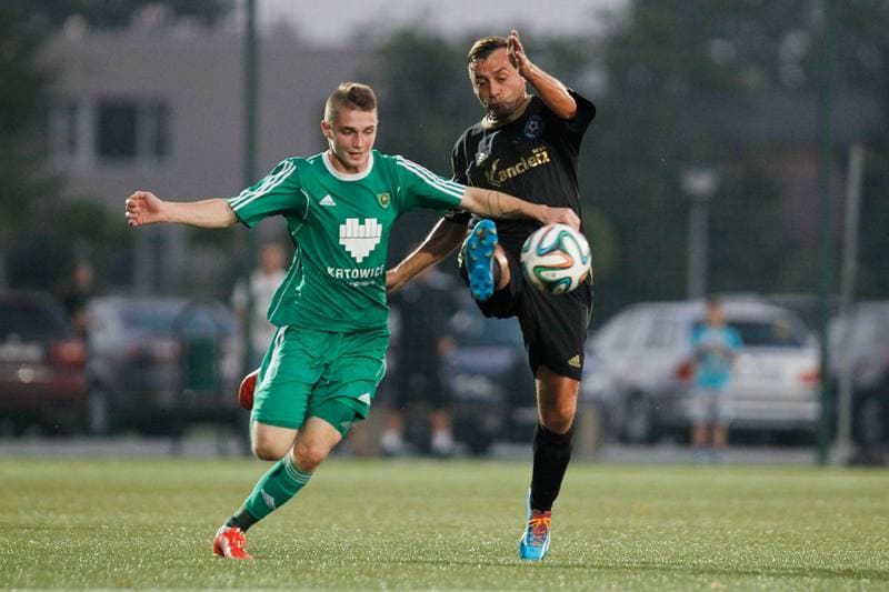 Football. Puchar Polski. GKS II Katowice - Reprezentacja Slaska Oldboyow. 07.09.2016