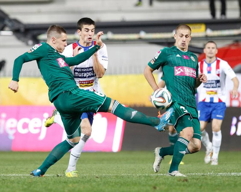 Football. T-Mobile Ekstraklasa. Podbeskidzie Bielsko Biala - Slask Wroclaw. 03.10.2014