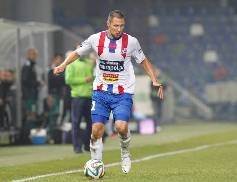 Football. T-Mobile Ekstraklasa. Podbeskidzie Bielsko Biala - Slask Wroclaw. 03.10.2014