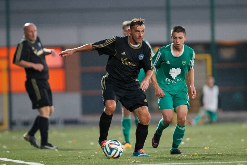 Football. Puchar Polski. GKS II Katowice - Reprezentacja Slaska Oldboyow. 07.09.2016