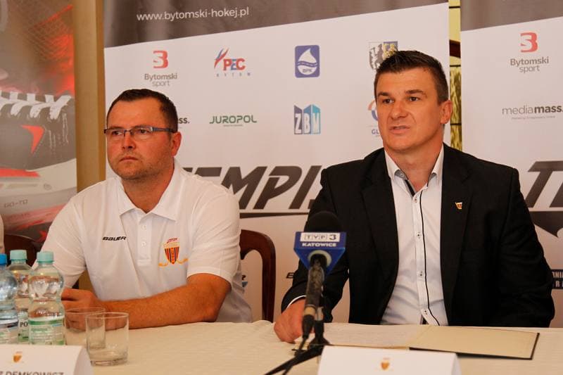 Ice Hockey. Polonia Bytom. Press Conference. 08.09.2016