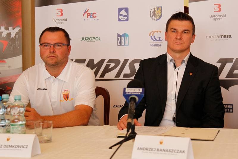 Ice Hockey. Polonia Bytom. Press Conference. 08.09.2016