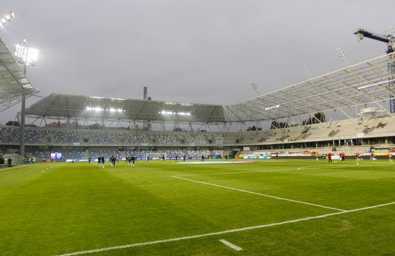 Football. T-Mobile Ekstraklasa. Podbeskidzie Bielsko Biala - Slask Wroclaw. 03.10.2014