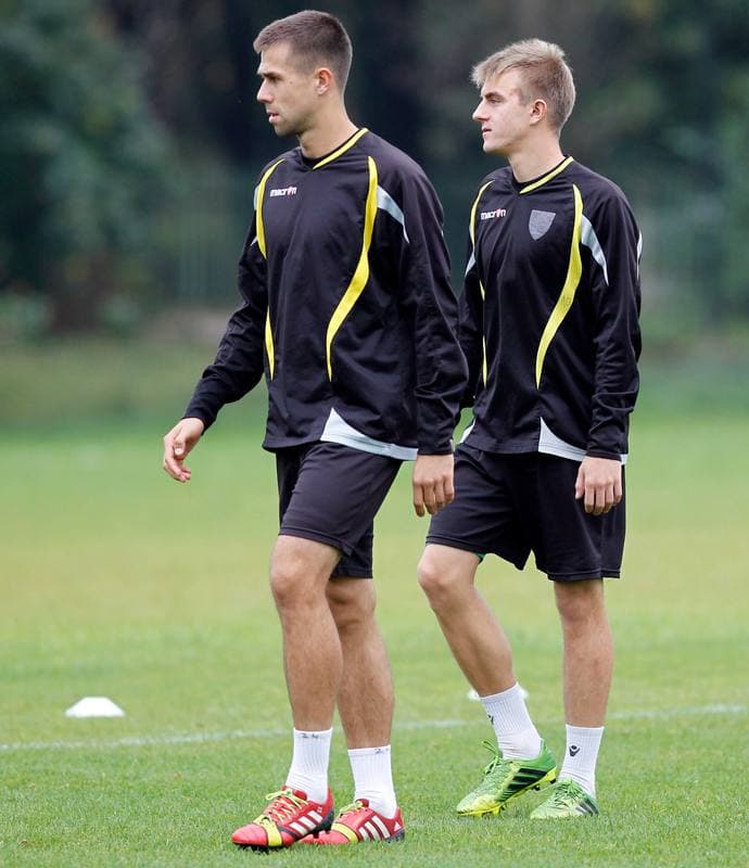 Football. GKS Katowice. Training. 28.05.2015