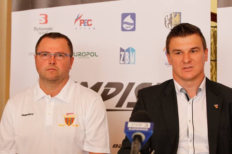 Ice Hockey. Polonia Bytom. Press Conference. 08.09.2016