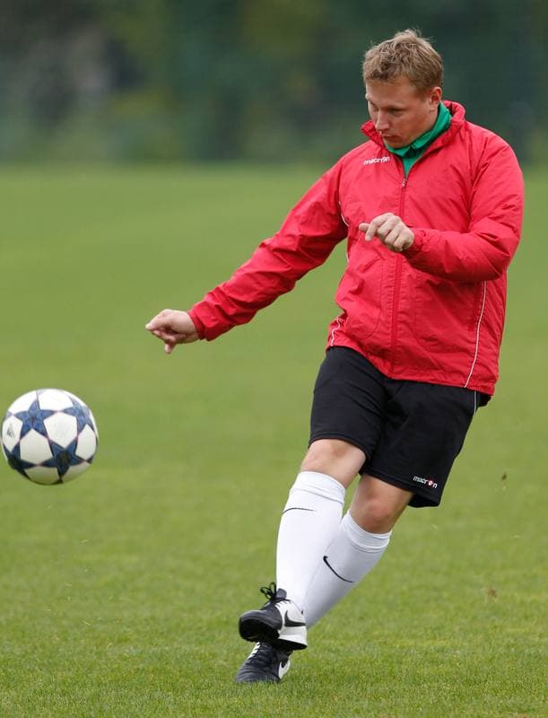 Football. GKS Katowice. Training. 28.05.2015