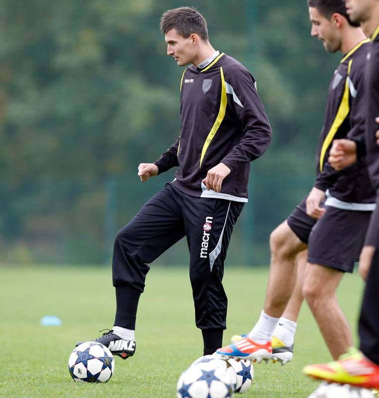Football. GKS Katowice. Training. 28.05.2015