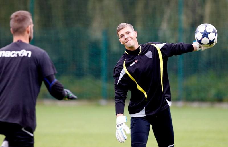 Football. GKS Katowice. Training. 28.05.2015