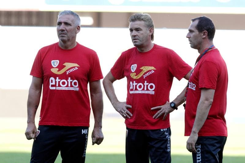 Football. Piast Gliwice. Training. 08.09.2016