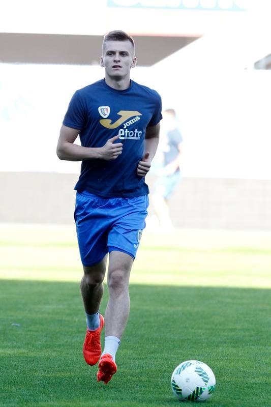 Football. Piast Gliwice. Training. 08.09.2016