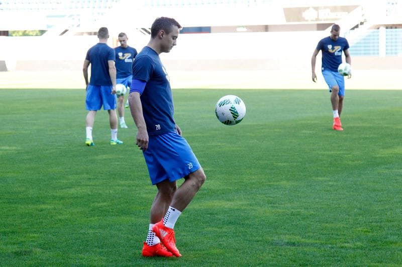 Football. Piast Gliwice. Training. 08.09.2016