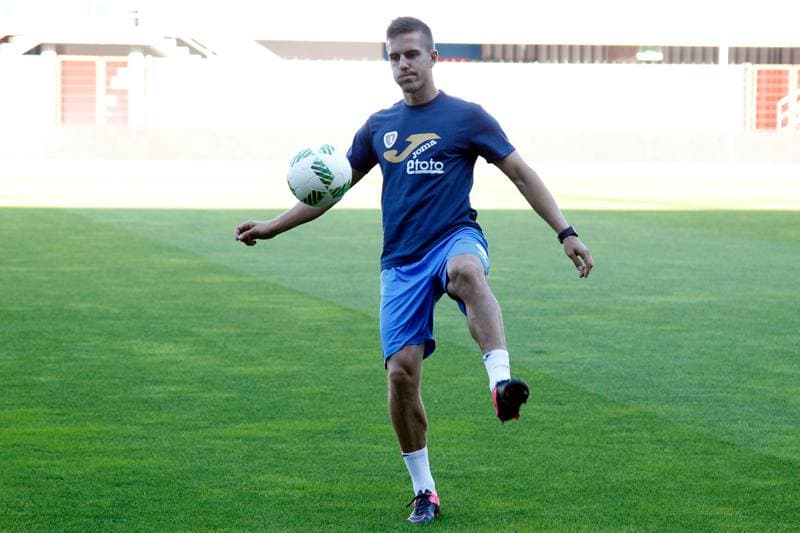 Football. Piast Gliwice. Training. 08.09.2016