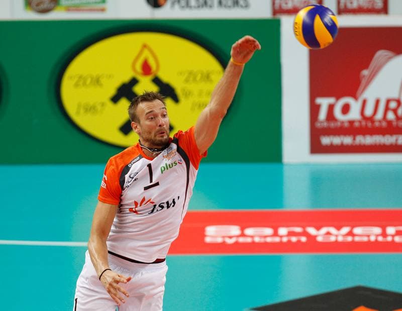Volleyball. Friendly Match. Jastrzebski Wegiel - Berlin Recycling Volleys. 01.10.2014